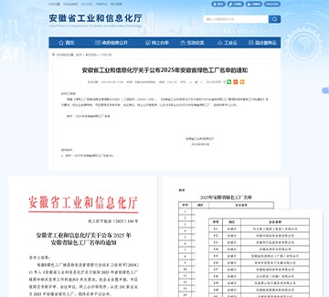 銅都流體榮獲安徽省綠色工廠(chǎng)稱(chēng)號(hào)